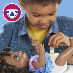 Baby Alive Magical Mixer Baby Doll Blueberry Blast Blender Accessories Drinks Wets Eats Toy for Kids Ages 3 and Up