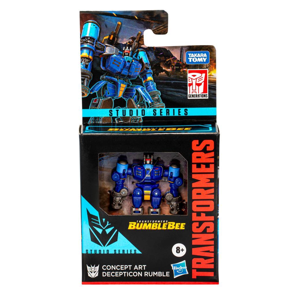 Transformers Studio Series Core Transformers Bumblebee Concept Art Decepticon Rumble 35 Action Figure 8 - Image 7