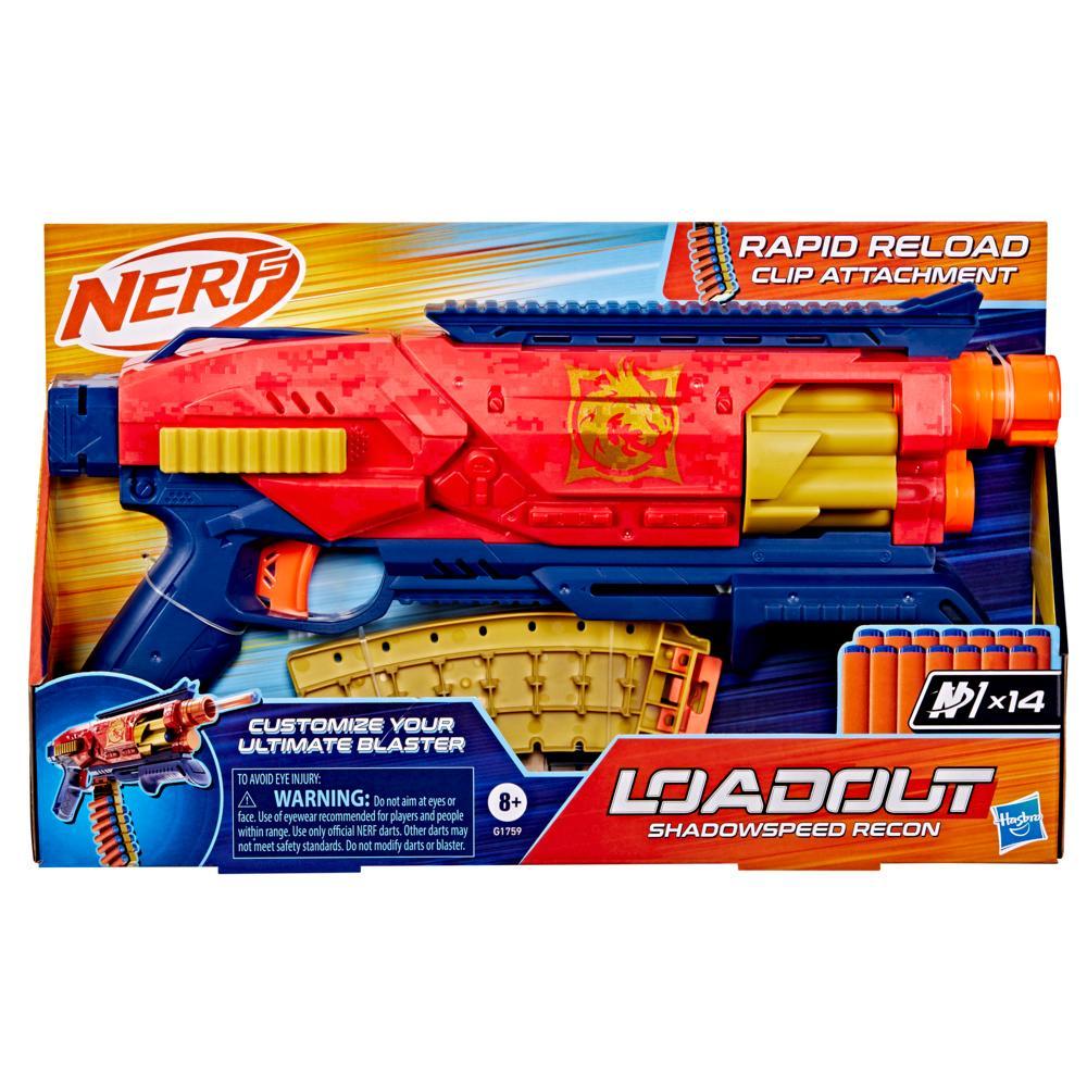Nerf Loadout Shadowspeed Recon Blaster and 14 N1 Darts - Image 7