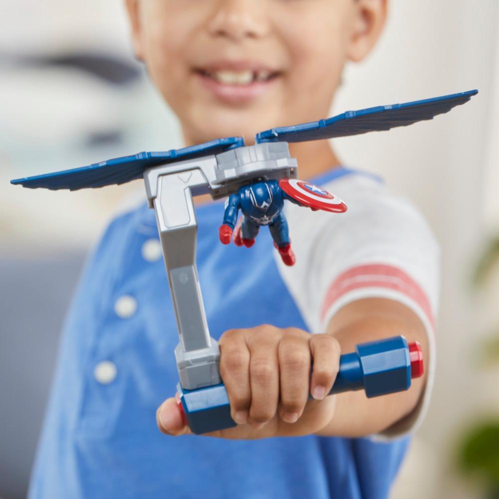 Marvel Epic Hero Series Captain America Brave New World Flight Control Figure - Image 4