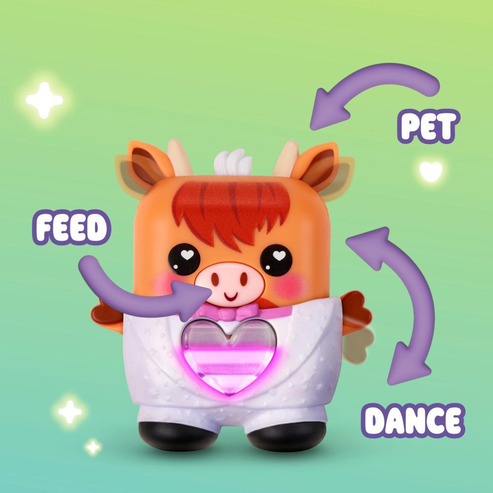 Hasbro Nano-mals?Cowbert the Highland Cow Electronic Fidget Pet - Image 4