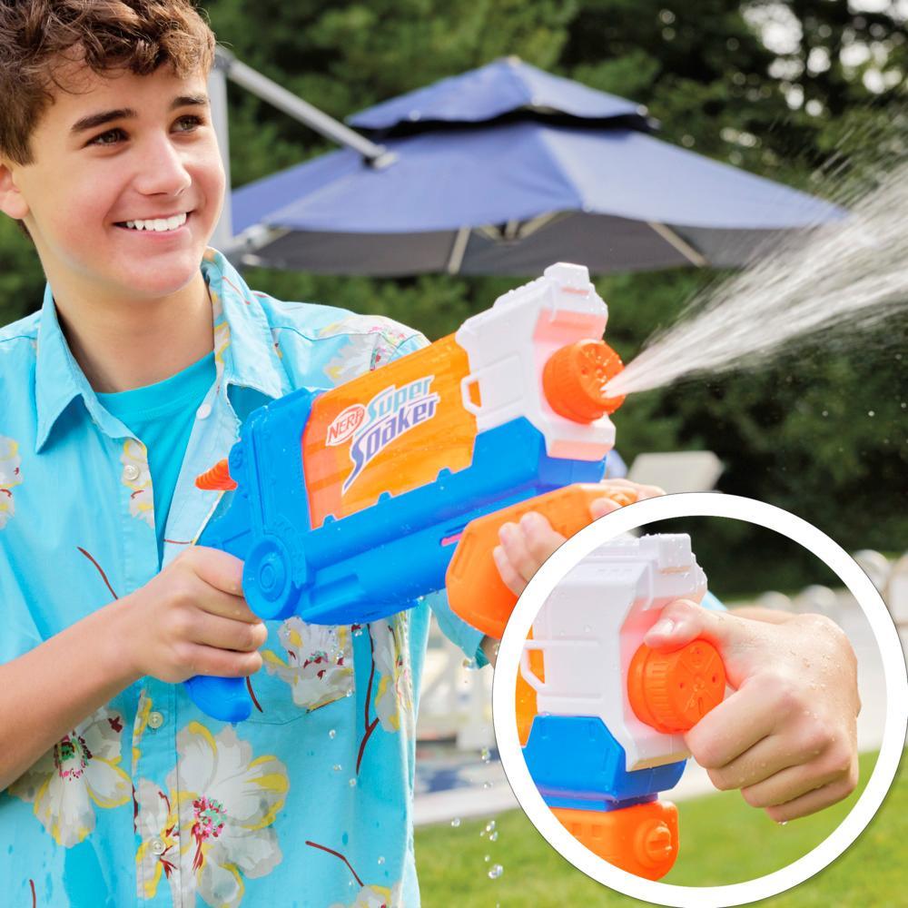 Nerf Super Soaker Flip Fill Water Blaster Fast Fill 30 Fluid Ounce Tank Water Toys - Image 4