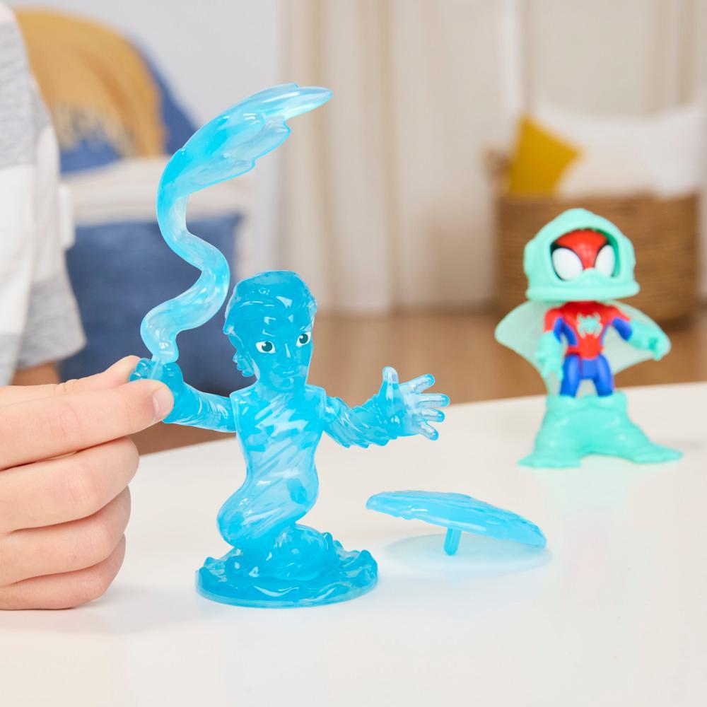 Marvel Spidey and his Amazing Friends Water-Webs Spidey Hydro-Man Toys - Image 12