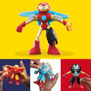 Play-Doh Marvel Iron Man Armor Maker Lab Playset with Iron Man Action Figure Ages 4