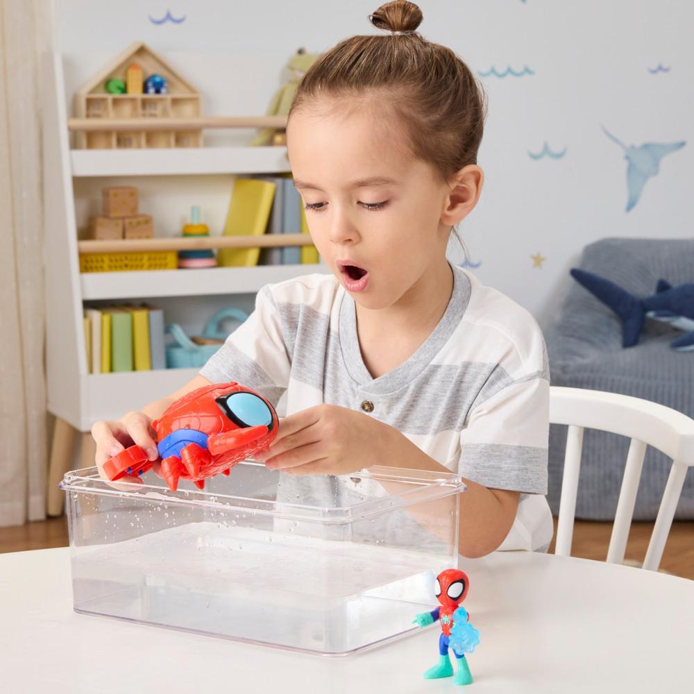 Marvel Spidey and his Amazing Friends Water-Webs Spider Crab Submarine Toy - Image 2
