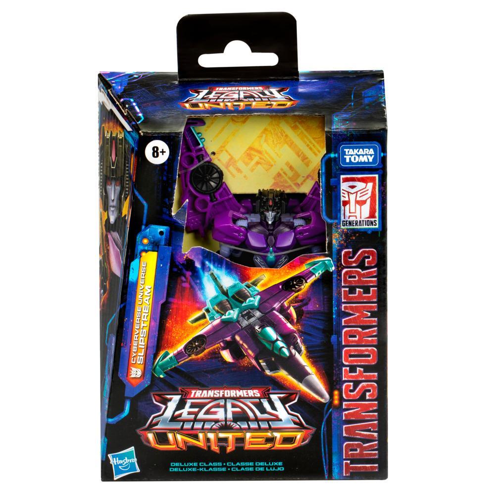 Transformers Legacy United Deluxe Class Cyberverse Universe Slipstream Action Figure - Image 7