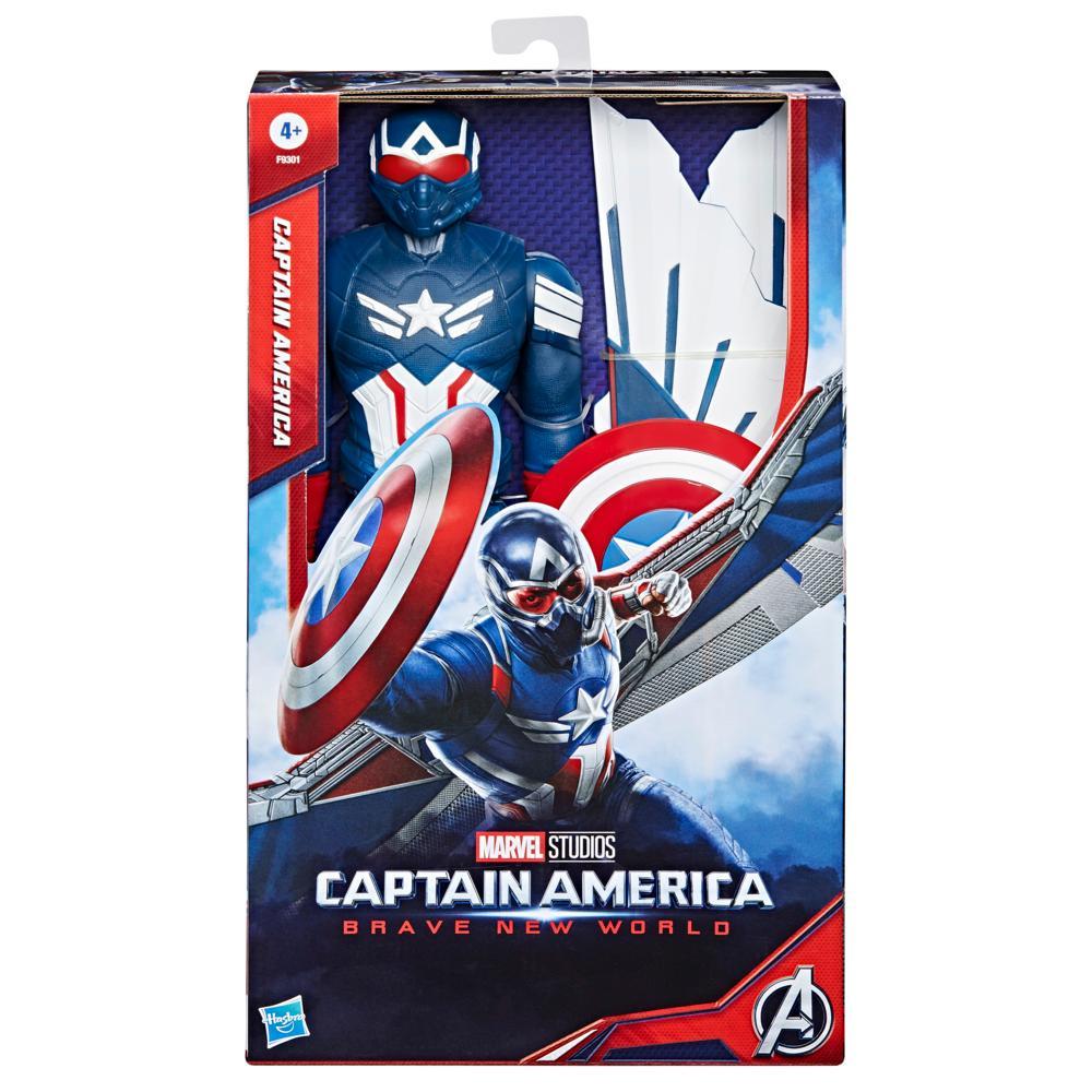 Marvel Studios Captain America Brave New World 12-Inch Deluxe Captain America Action Figure - Image 2