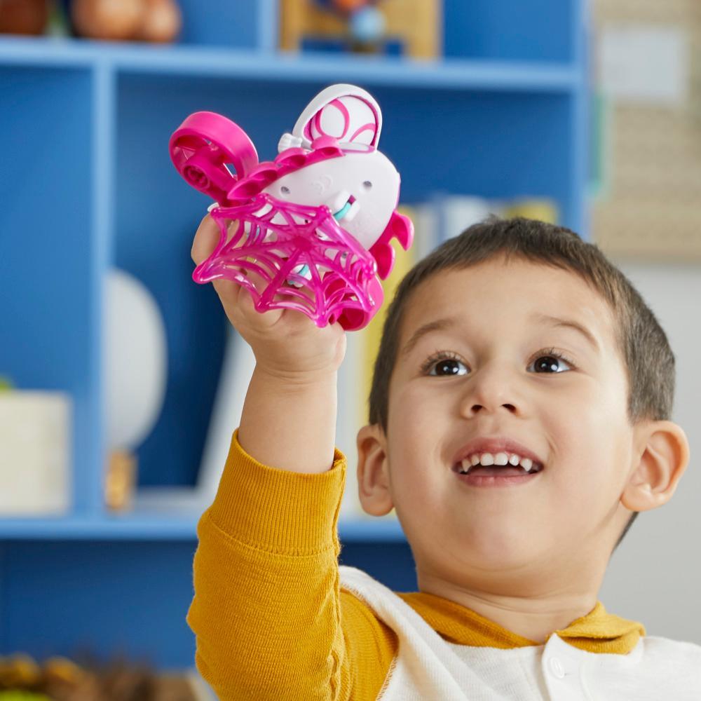 Marvel Spidey and His Amazing Friends Ghost Spider Copter Set Action Figure Vehicle and Accessory - Image 2