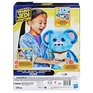 Star Wars Young Jedi Adventures Jabberin Jedi Nubs Star Wars Electronic Plush Preschool Toys