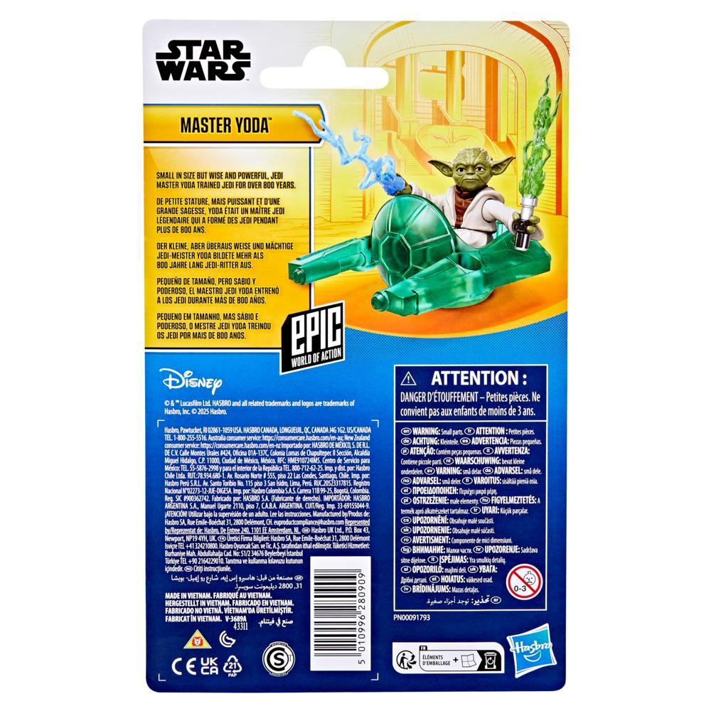 Star Wars Epic World of Action Master Yoda 4 Scale Action Figure - Image 8