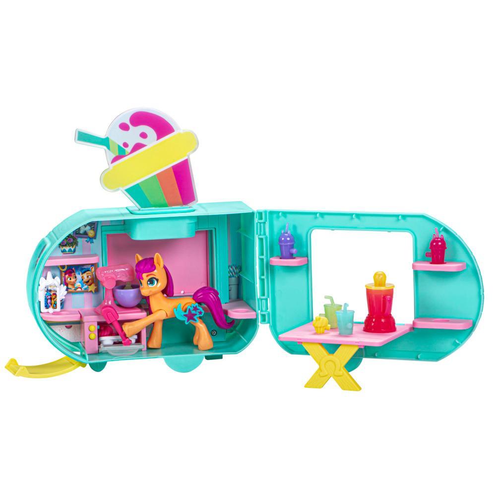 My Little Pony Toys Sunny Starscout Smoothie Truck Doll Kids Playset Toys for Girls Boys - Image 6