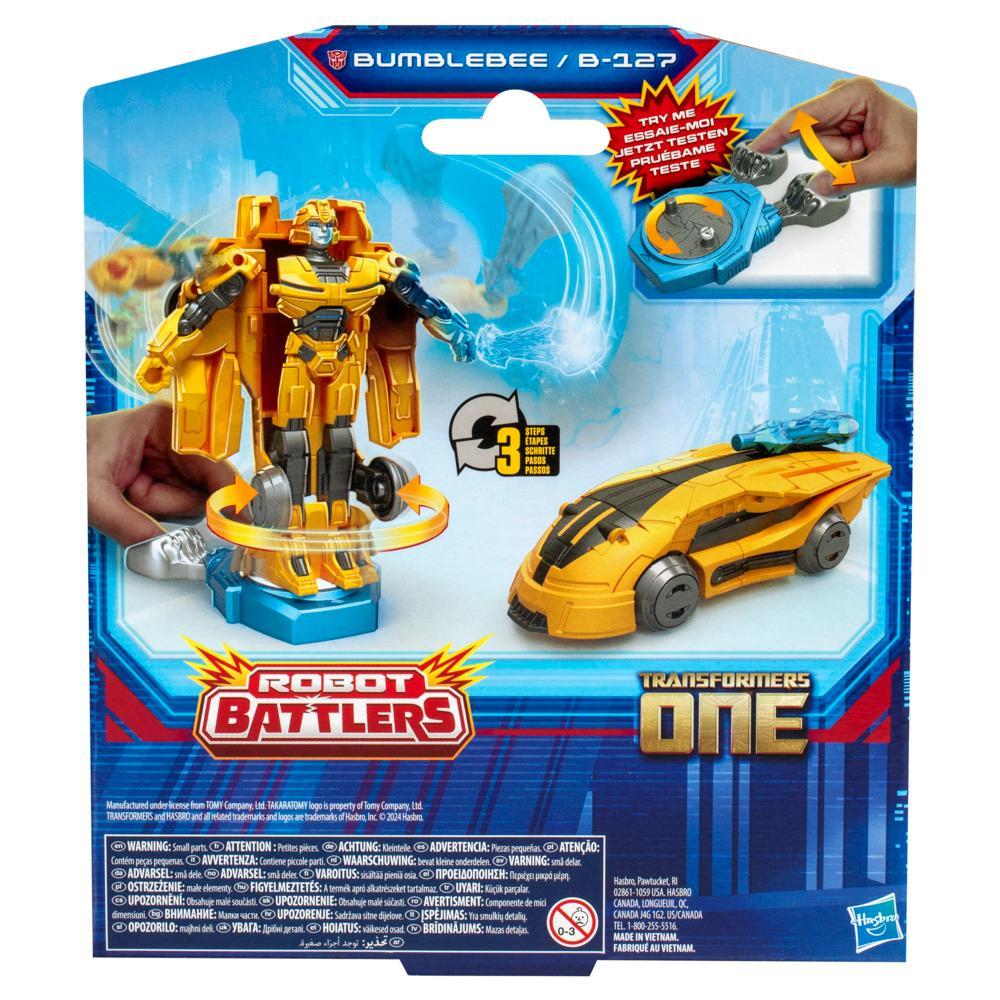 Transformers One Robot Battlers Bumblebee B-127 45 Action Figures for Kids Age 6 - Image 8