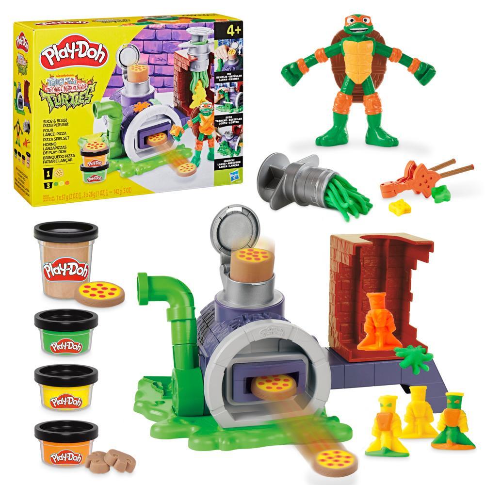 Play-Doh Teenage Mutant Ninja Turtles Slice Blast Pizza Playset - Image 6