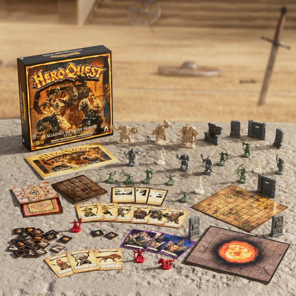 Avalon Hill Heroquest Against the Ogre Horde Quest Pack Requires HeroQuest Game System to Play - Image 9