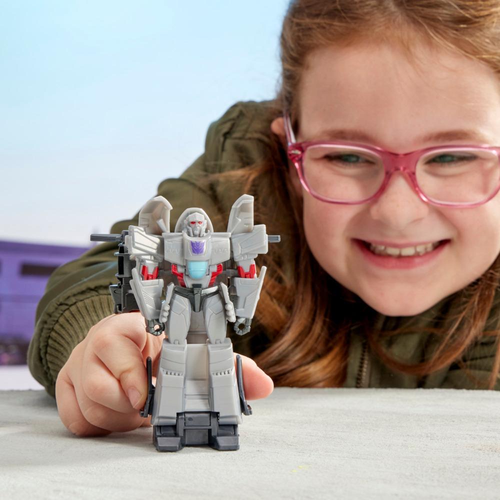 Transformers EarthSpark 1-Step Smash Changers Megatron Action Figure - Image 2