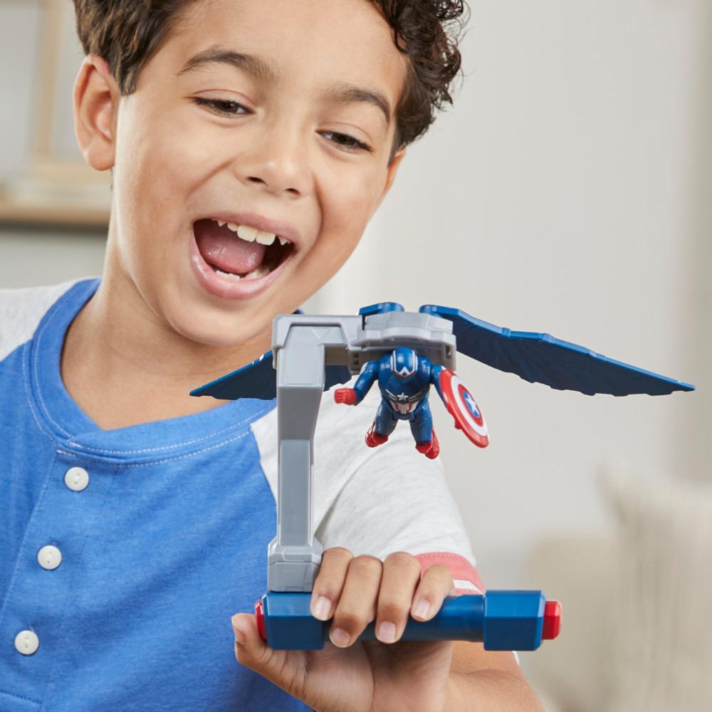 Marvel Epic Hero Series Captain America Brave New World Flight Control Figure - Image 3