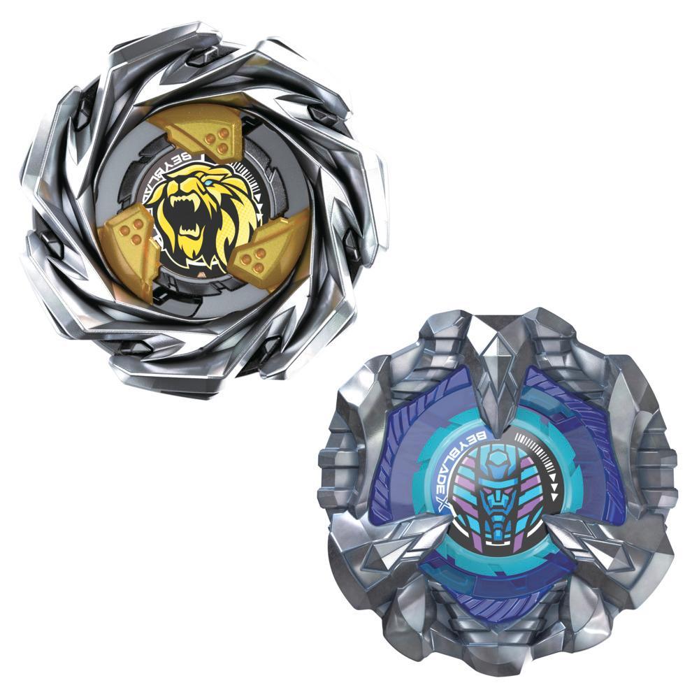 Beyblade X Cowl Sphinx 1-80GF Crest Leon 7-60GN Dual Pack Set - Image 5