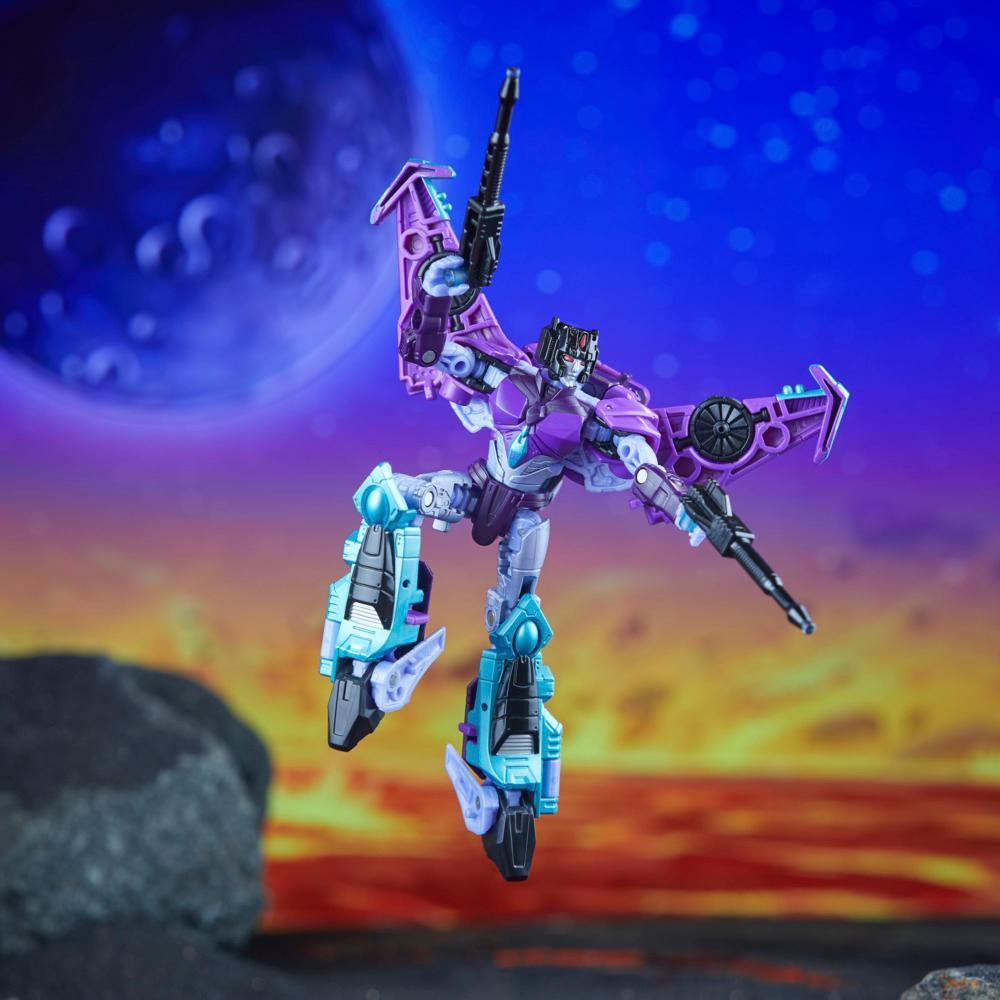 Transformers Legacy United Deluxe Class Cyberverse Universe Slipstream Action Figure - Image 10