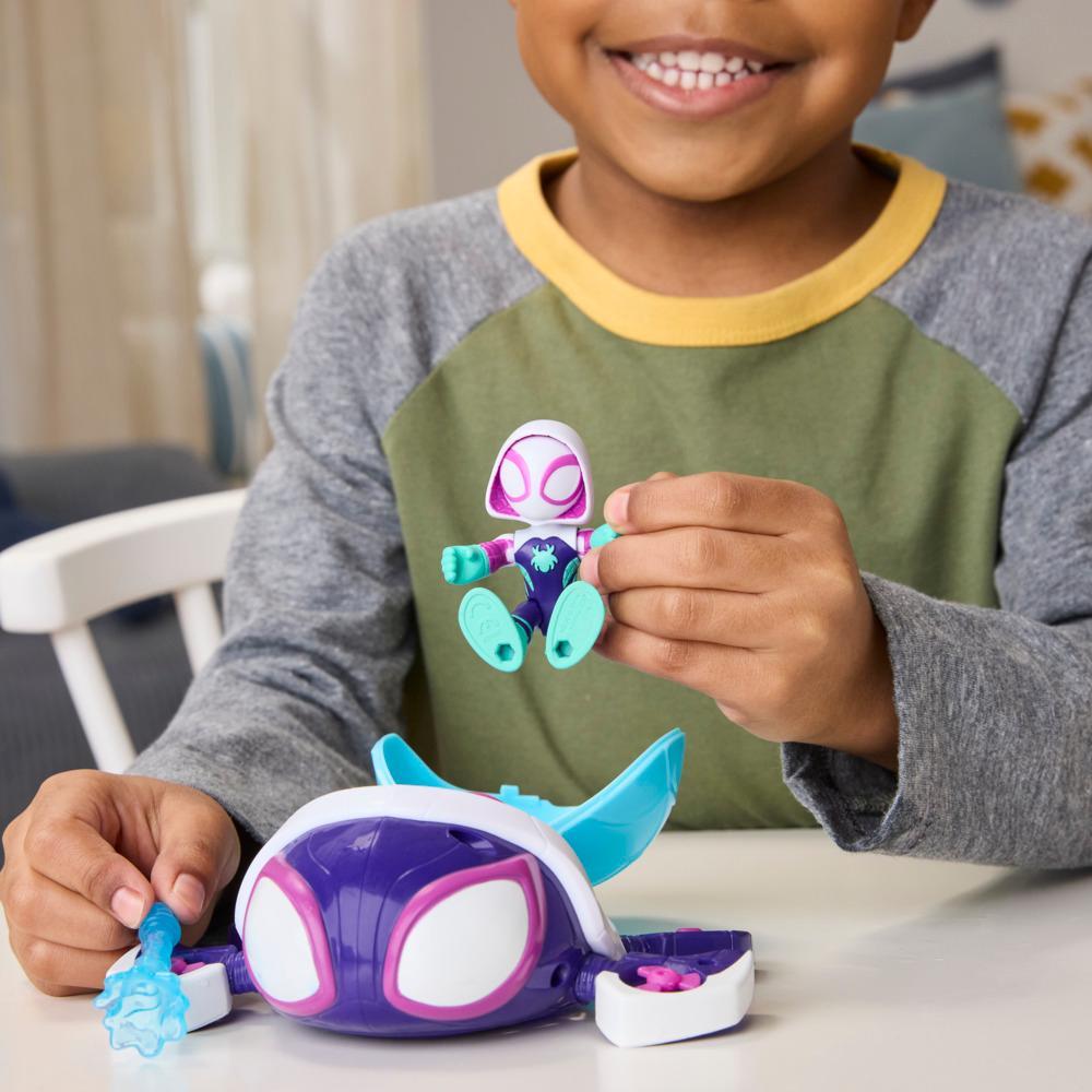 Marvel Spidey and his Amazing Friends Water-Webs Ghost Turtle Submarine Toy - Image 4