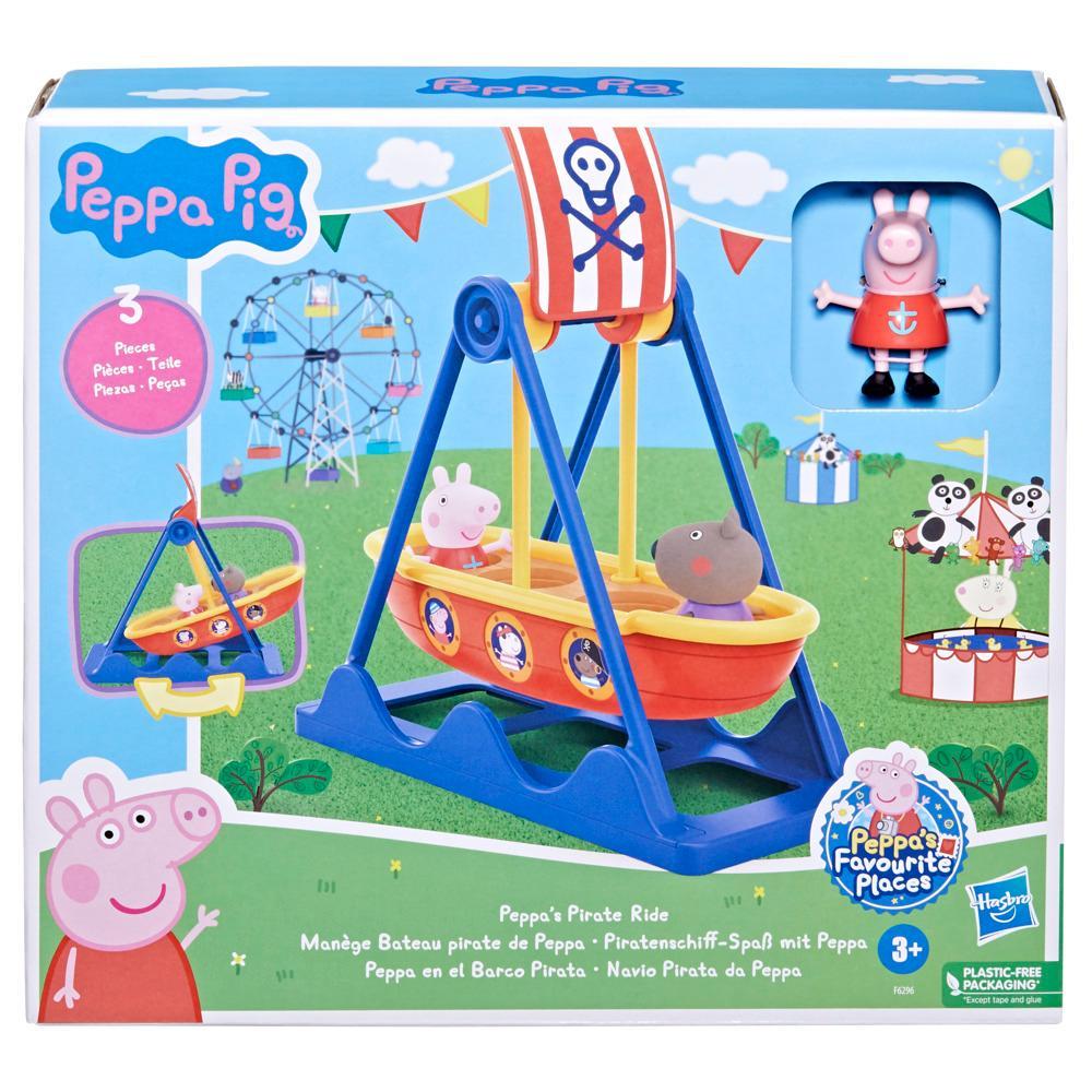 Peppa Pig Toys Peppas Pirate Ride Playset with 2 Peppa Pig Figures Preschool Toys - Image 2