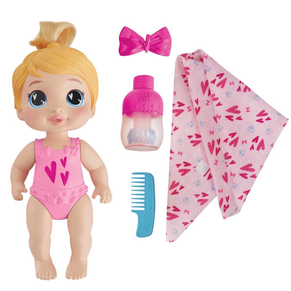 Baby Alive Shampoo Snuggle Harper Hugs Blonde Hair Water Baby Doll - Image 6