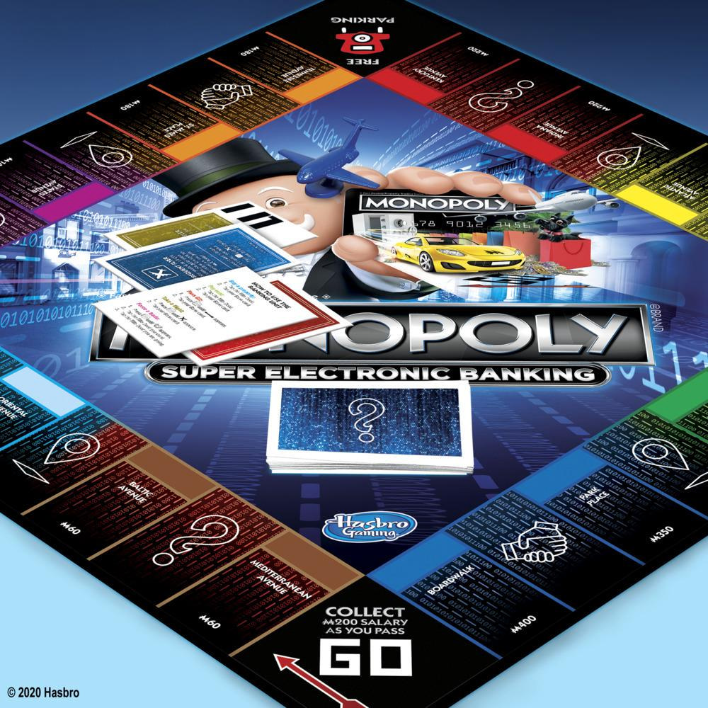 Monopoly Super Electronic Banking Family Board Game with Electronic Banking Unit - Image 3