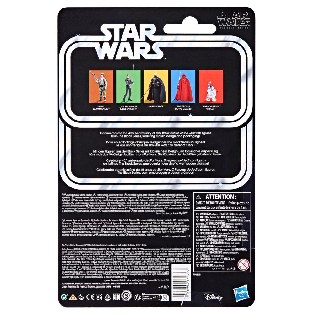 Star Wars The Black Series Luke Skywalker Jedi Knight Action Figures 6