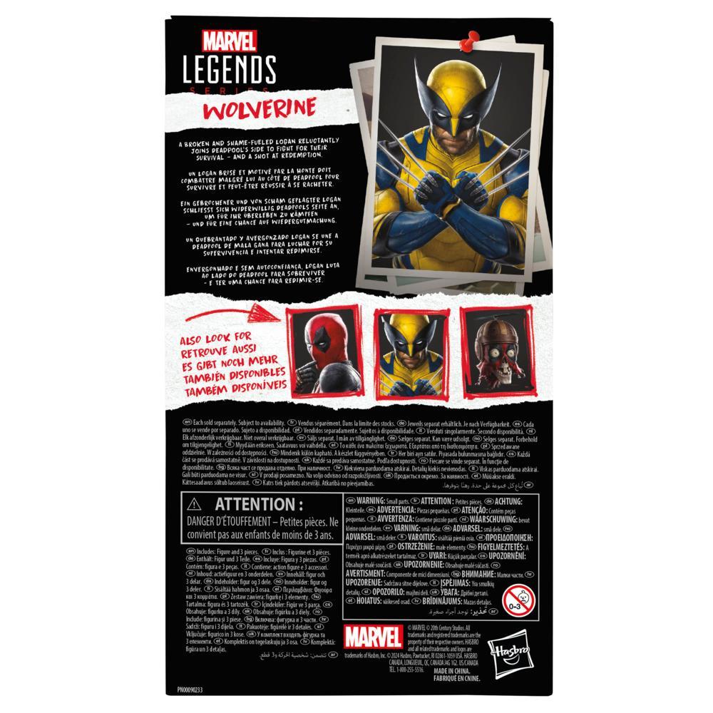 Marvel Legends Series Wolverine Deadpool Wolverine Adult Collectible Action Figure 6 - Image 8