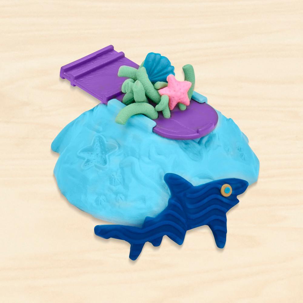 Play-Doh Imagine Underwater Set with 20 Underwater-Themed Tools Kids Toys - Image 5