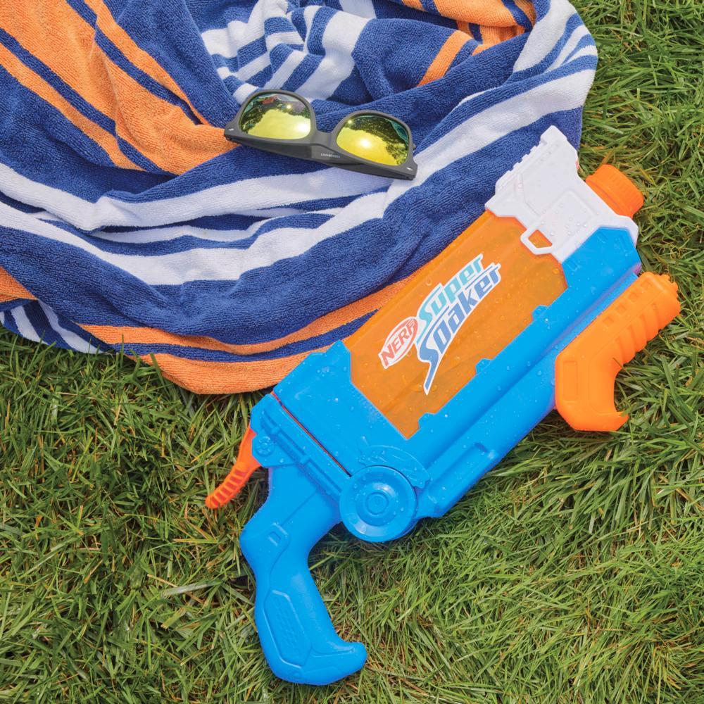 Nerf Super Soaker Flip Fill Water Blaster Fast Fill 30 Fluid Ounce Tank Water Toys - Image 5