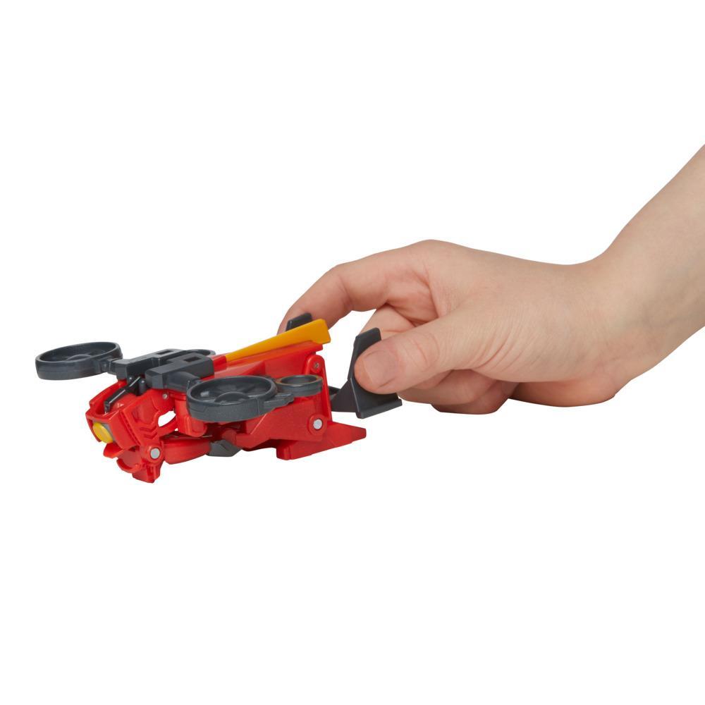 Transformers EarthSpark 1-Step Smash Changers Terran Twitch 4-Inch Action Figure Robot Toys for Boys and Girls 6 and Up - Image 4