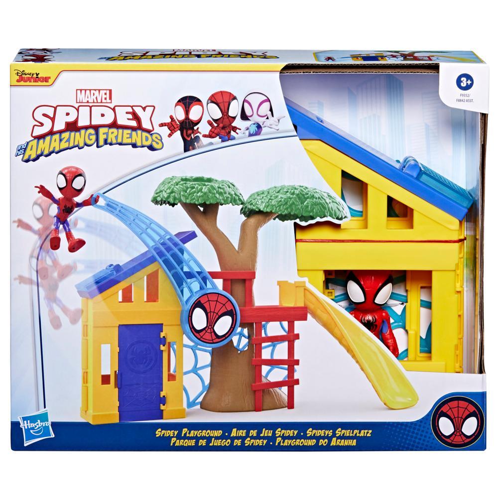 Marvel Spidey and His Amazing Friends Spidey Playground Playset with Spidey Action Figure - Image 7