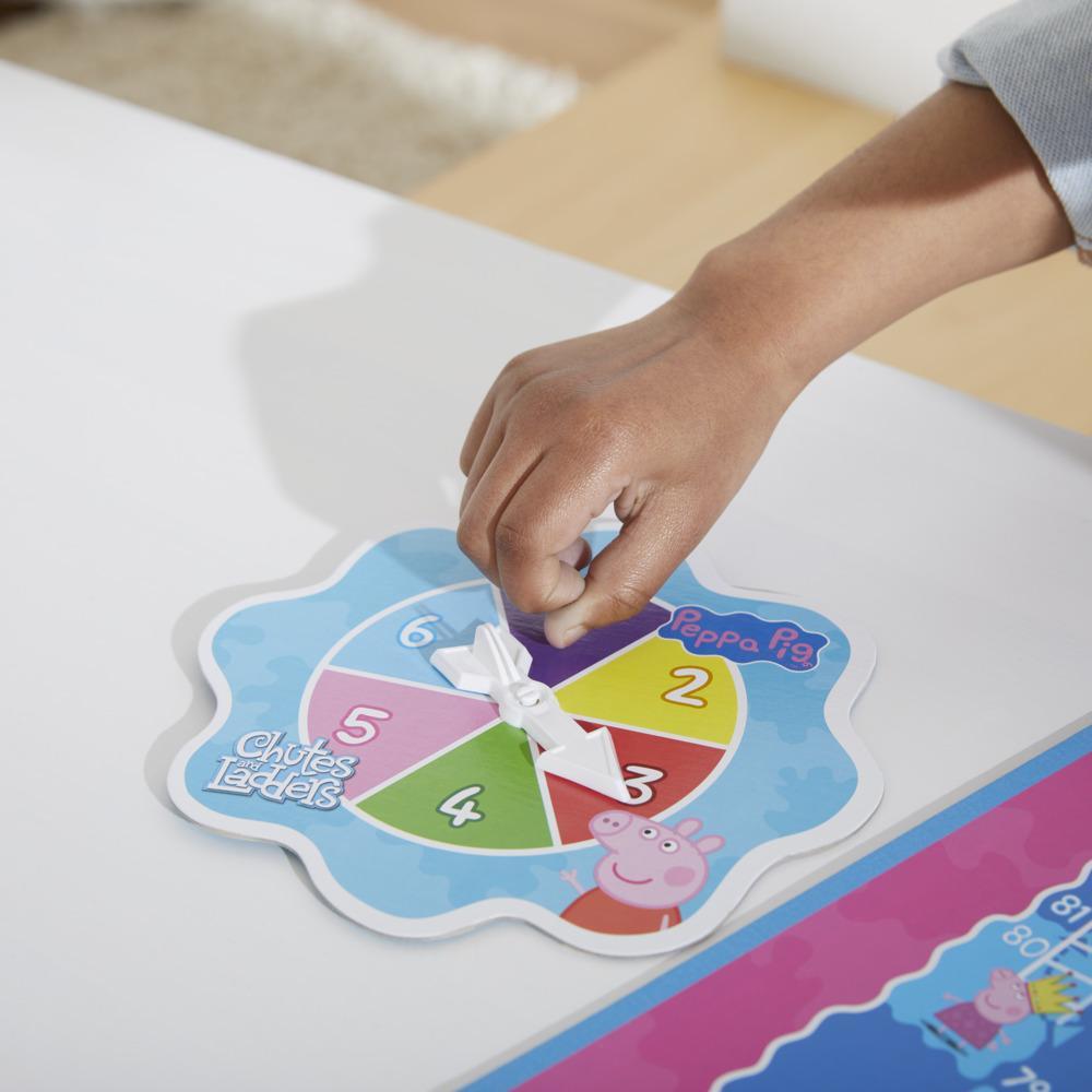 Chutes and Ladders Peppa Pig Edition Board Game for Kids Ages 3 and Up for 2-4 Players - Image 5