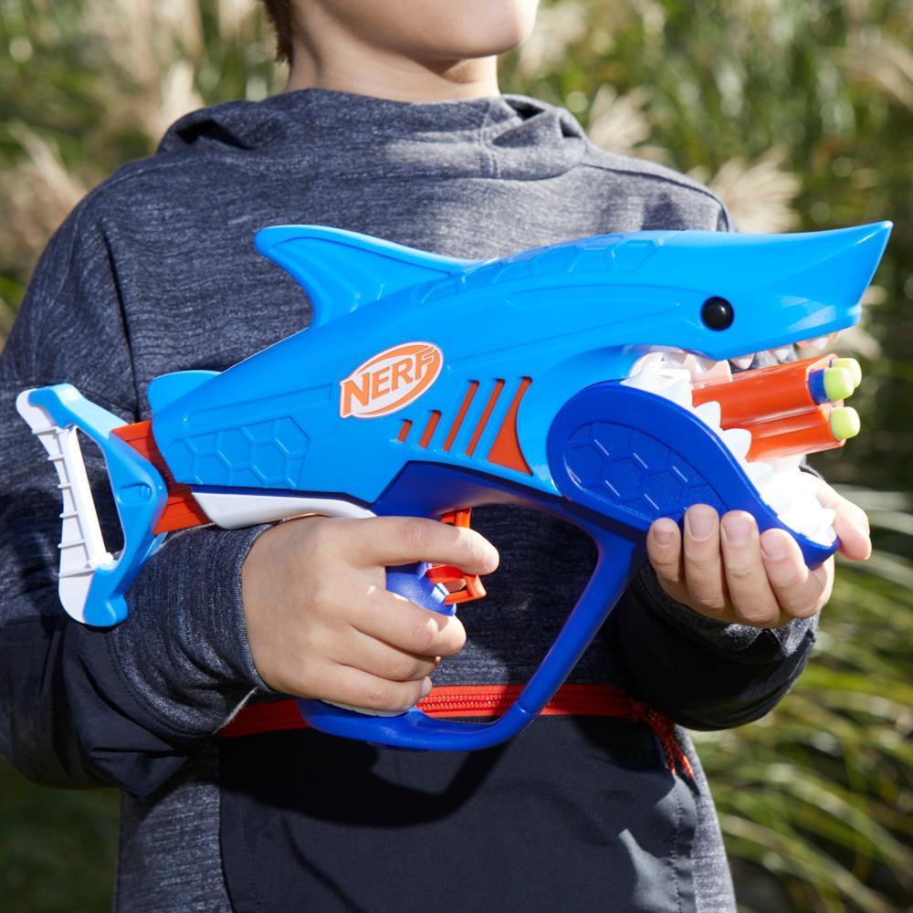 Nerf Junior Wild Sharkfire Easy Play Dart Blaster 8 Nerf Elite Darts Ages 6 Up - Image 9