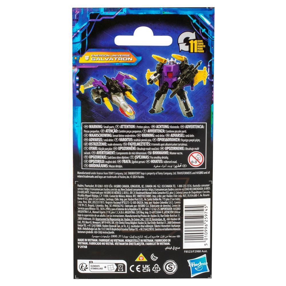 Transformers Legacy United Core Class Energon Universe Galvatron Action Figure - Image 3