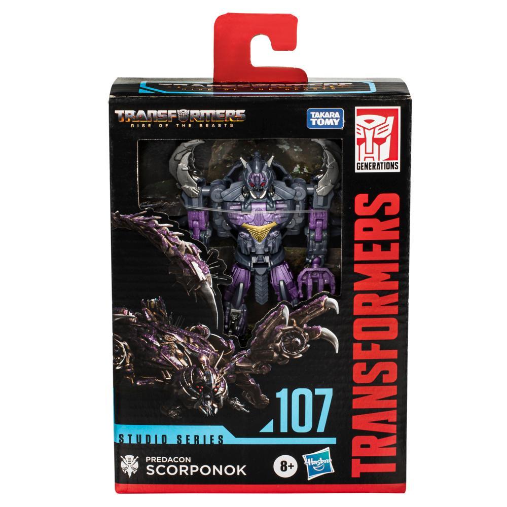 Transformers Studio Series Deluxe Transformers Rise of the Beasts 107 Predacon Scorponok 45 Action Figure 8 - Image 2