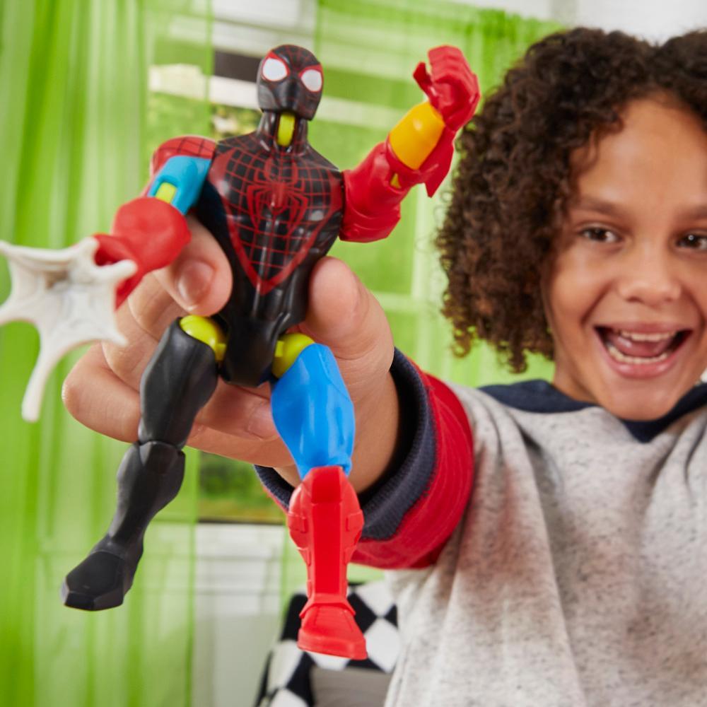 MixMashers Marvel Miles Morales Spider-Man Mix-And-Match Action Figure Accessories - Image 5