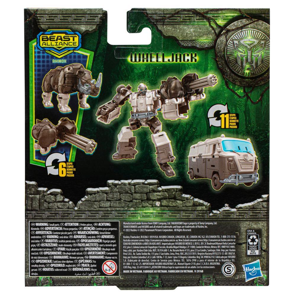 Transformers Rise of the Beasts Movie Beast Alliance Beast Weaponizers 2-Pack Wheeljack Toy 6 and Up 5-inch - Image 2