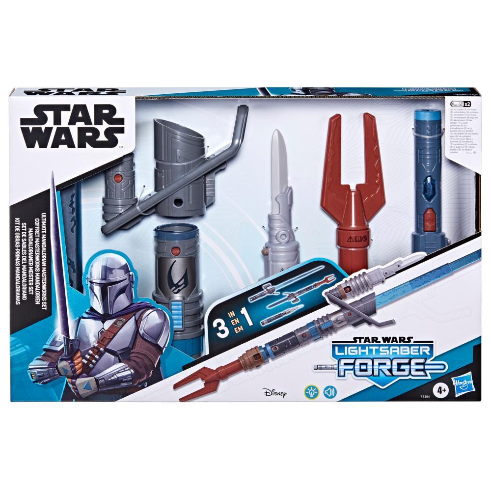 Star Wars Lightsaber Forge Ultimate Mandalorian Masterworks Set Star Wars Toys for Kids Ages 4 - Image 7