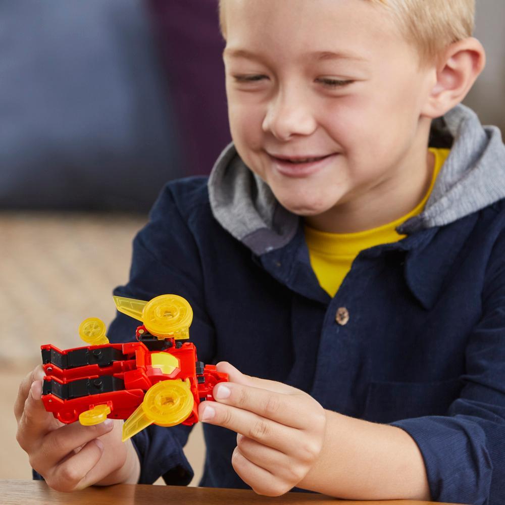 Transformers Toys EarthSpark Cyber-Combiner Terran Twitch and Robby Malto Action Figures - Image 4