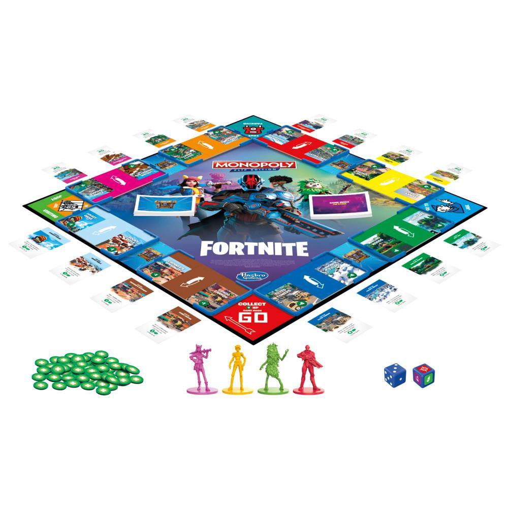 Monopoly Flip Edition Fortnite Board Game Monopoly Game Inspired by Fortnite Ages 13 - Image 6