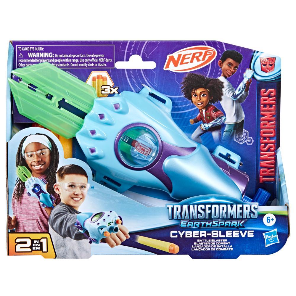 Transformers Toys EarthSpark Cyber-Sleeve Battle Blaster Toy Interactive Toys for 6 - Image 7