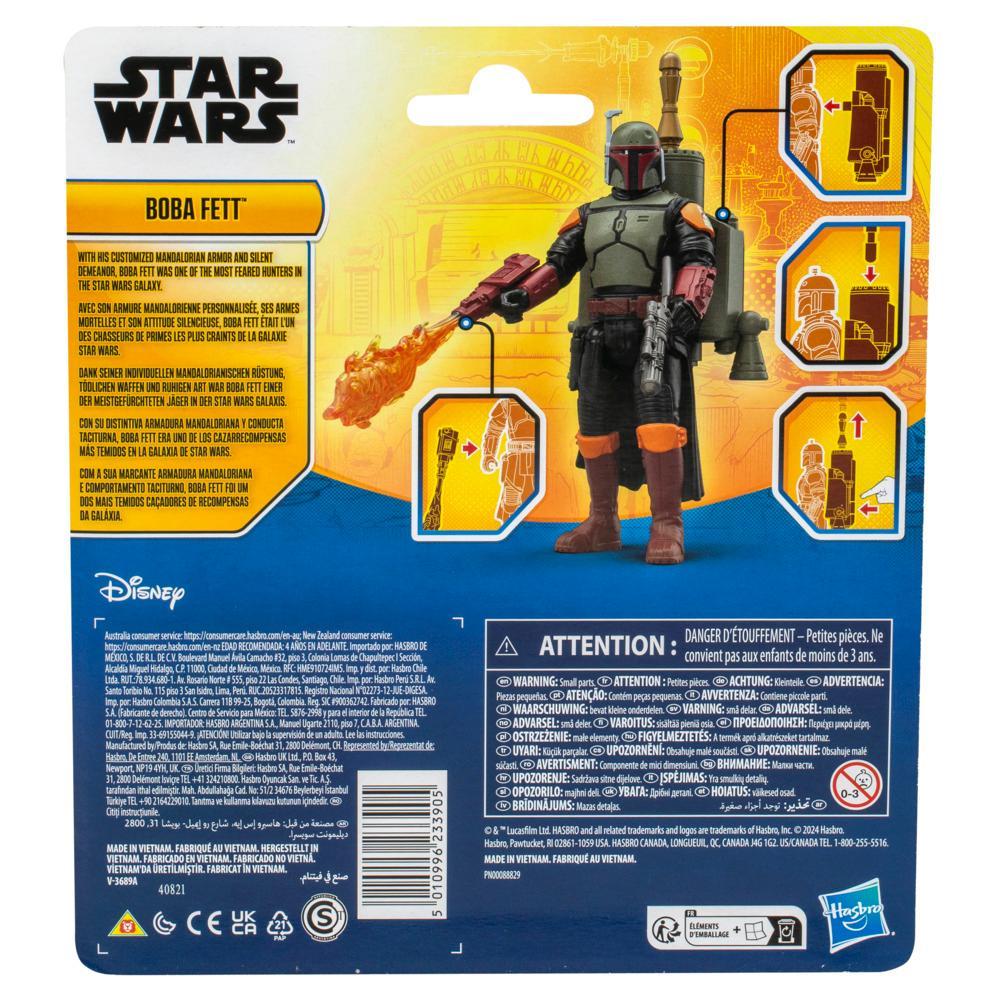 Star Wars Epic Hero Series Boba Fett Action Figure 4 Accessories 4 - Image 3