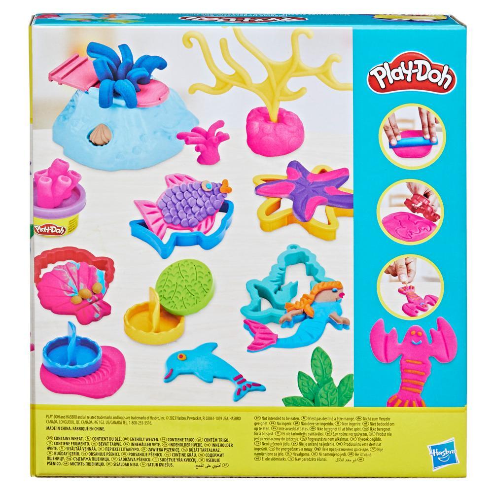 Play-Doh Imagine Underwater Set with 20 Underwater-Themed Tools Kids Toys - Image 8
