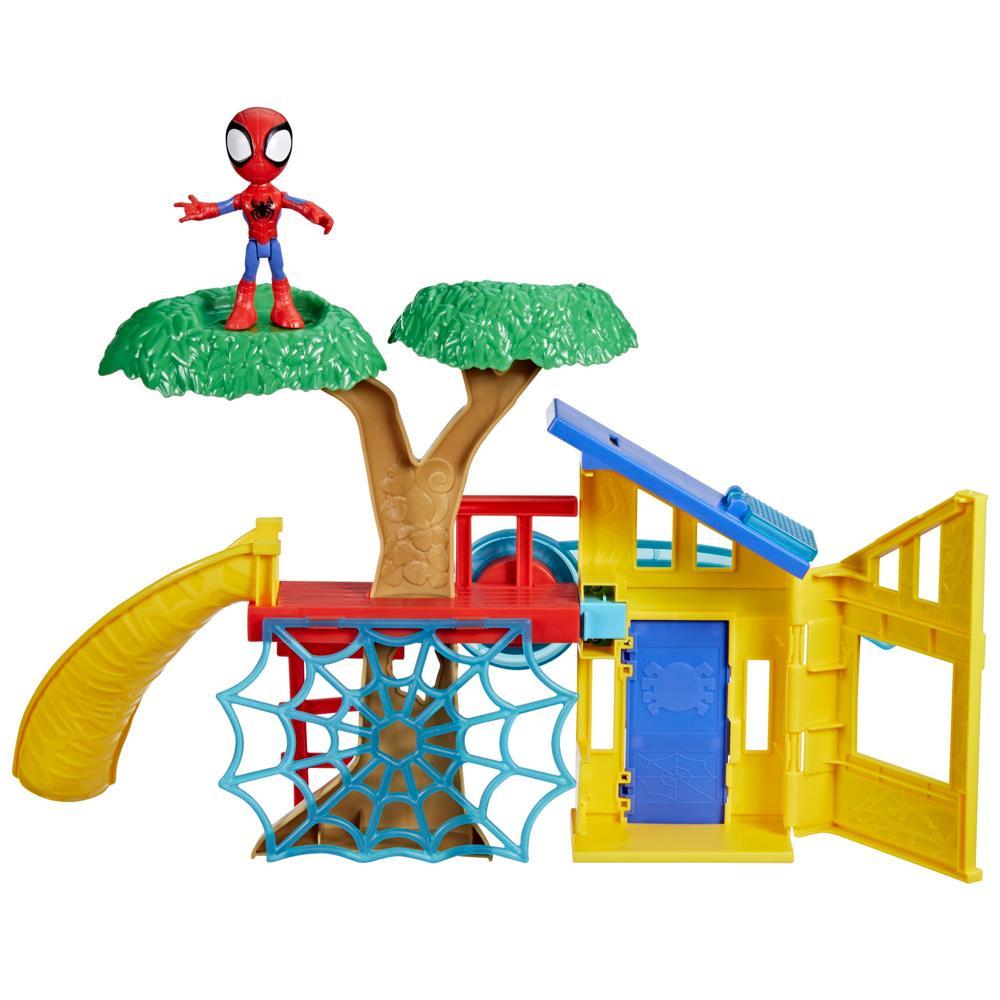 Marvel Spidey and His Amazing Friends Spidey Playground Playset with Spidey Action Figure - Image 6