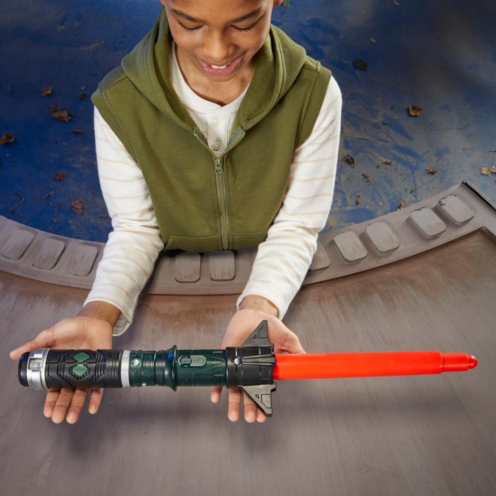 Star Wars Lightsaber Forge Kyber Core Baylan Skoll Orange Customizable Lightsaber - Image 2