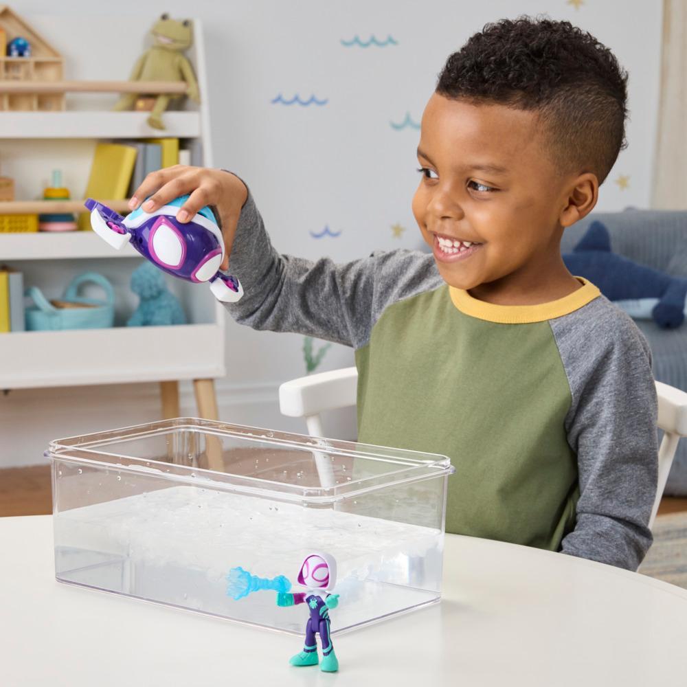 Marvel Spidey and his Amazing Friends Water-Webs Ghost Turtle Submarine Toy - Image 10