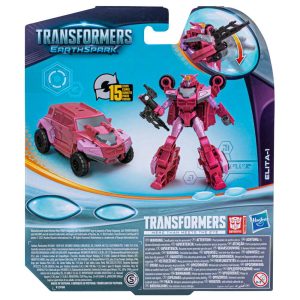 Transformers Toys EarthSpark Warrior Class Elita-1 Action Figure