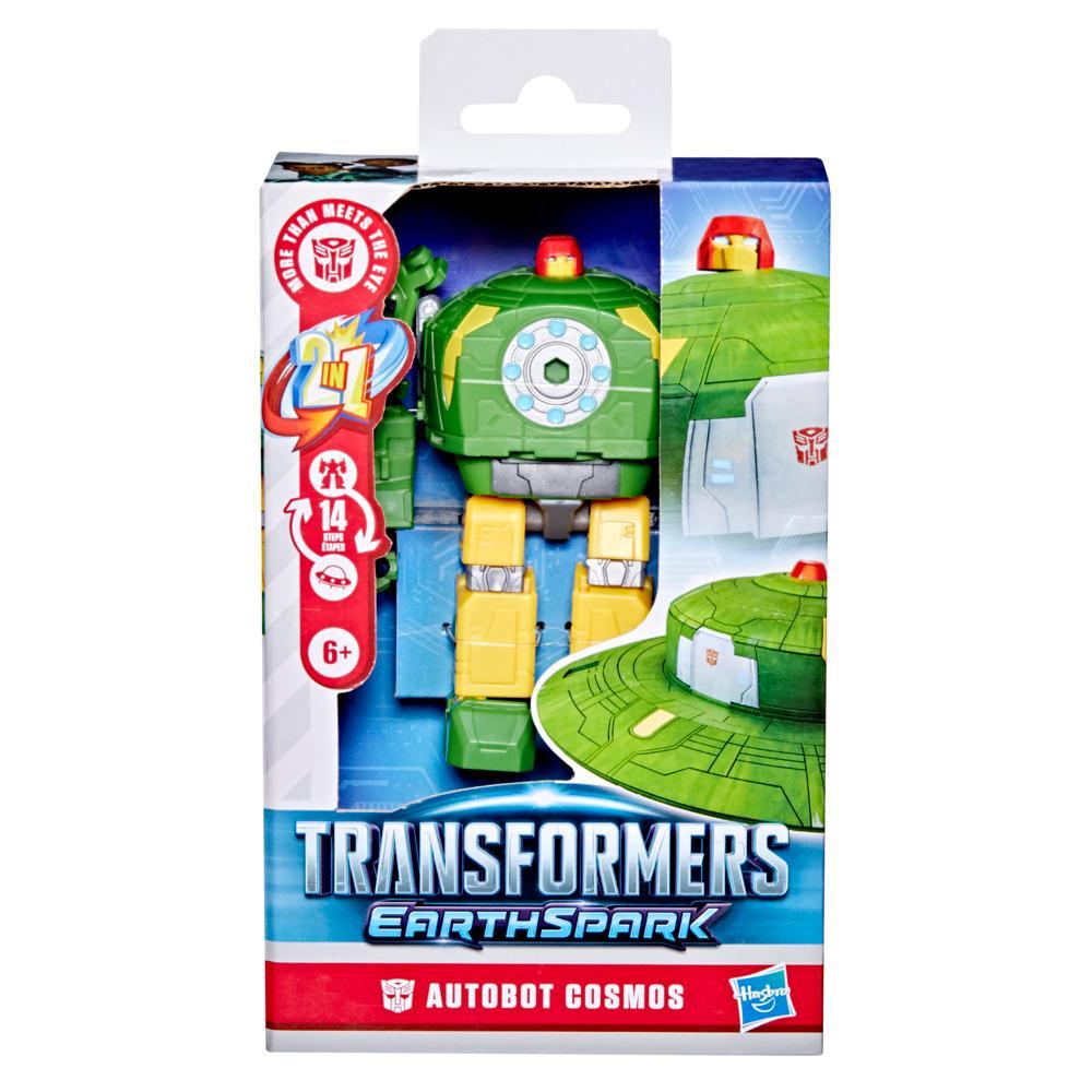 Transformers EarthSpark Deluxe Class Autobot Cosmos 5-Inch Robot Action Figure Converts in 14 Steps Toys for Boys for Girls 6 and Up - Image 2