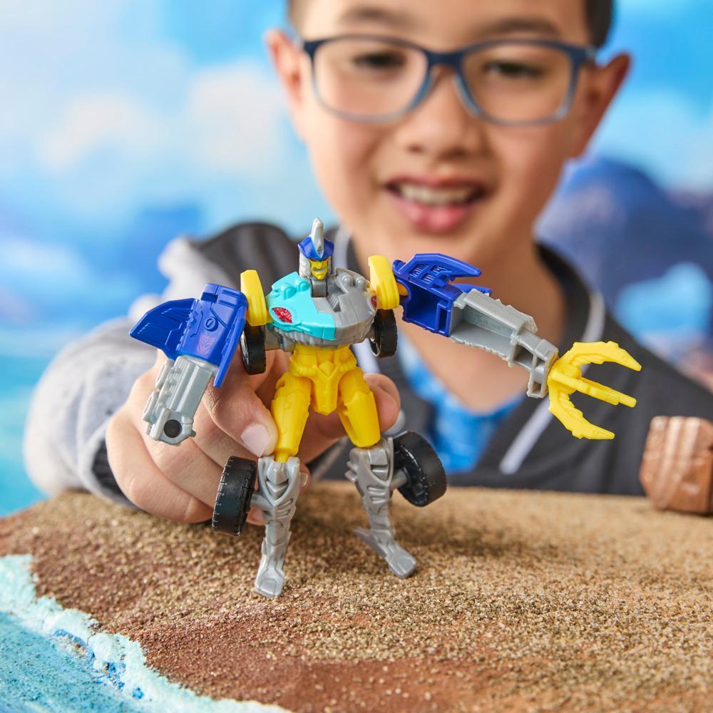 Transformers CYBERWORLD Cyber Changers Sky-Byte Action Figure - Image 3